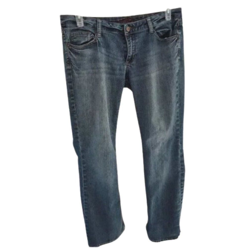 Women's Distressed Jeans, Boot Cut, Arizona Jeans Size 13